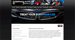 Desktop Screenshot of germanautoltd.com